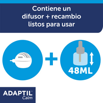 adaptil calm difusor y recambio
