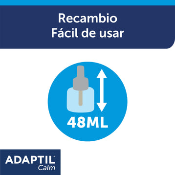 adaptil calm medidas recambio